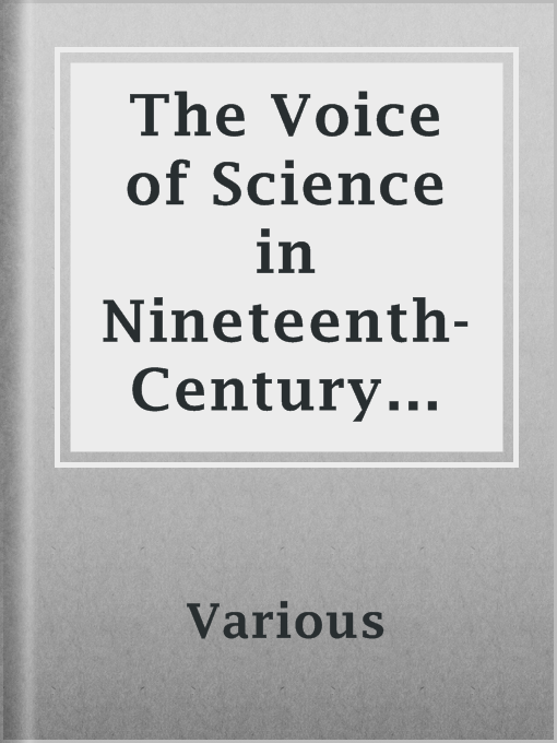 Title details for The Voice of Science in Nineteenth-Century Literature by Various - Available